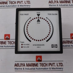 Deif Csq-3 Marine Synchroscope Relay 2034120047 E