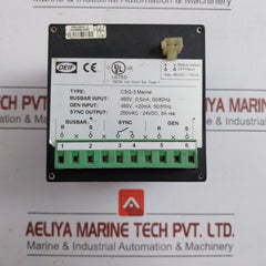 Synchroscope Relay 450V 50/60Hz Deif Csq-3 Marine