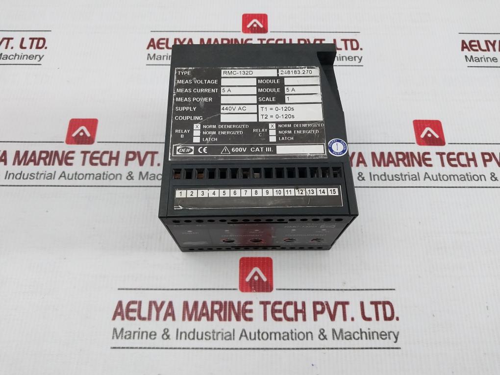 Deif Current Relay 440V Ac Rmc-132D