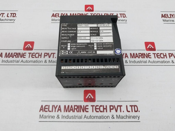 Deif Current Relay 440V Ac Rmc-132D