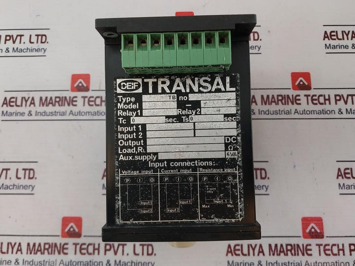 Deif Dcv-2 Tb Protection Relay 10H