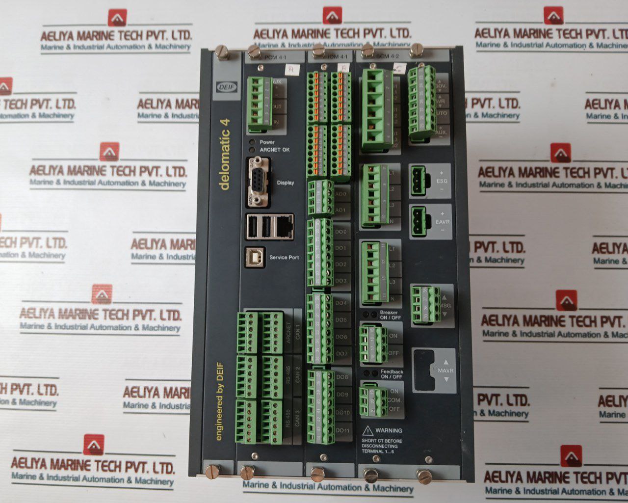 Deif Delomatic 4 Dgu 0002 Generator Control System 24Vdc