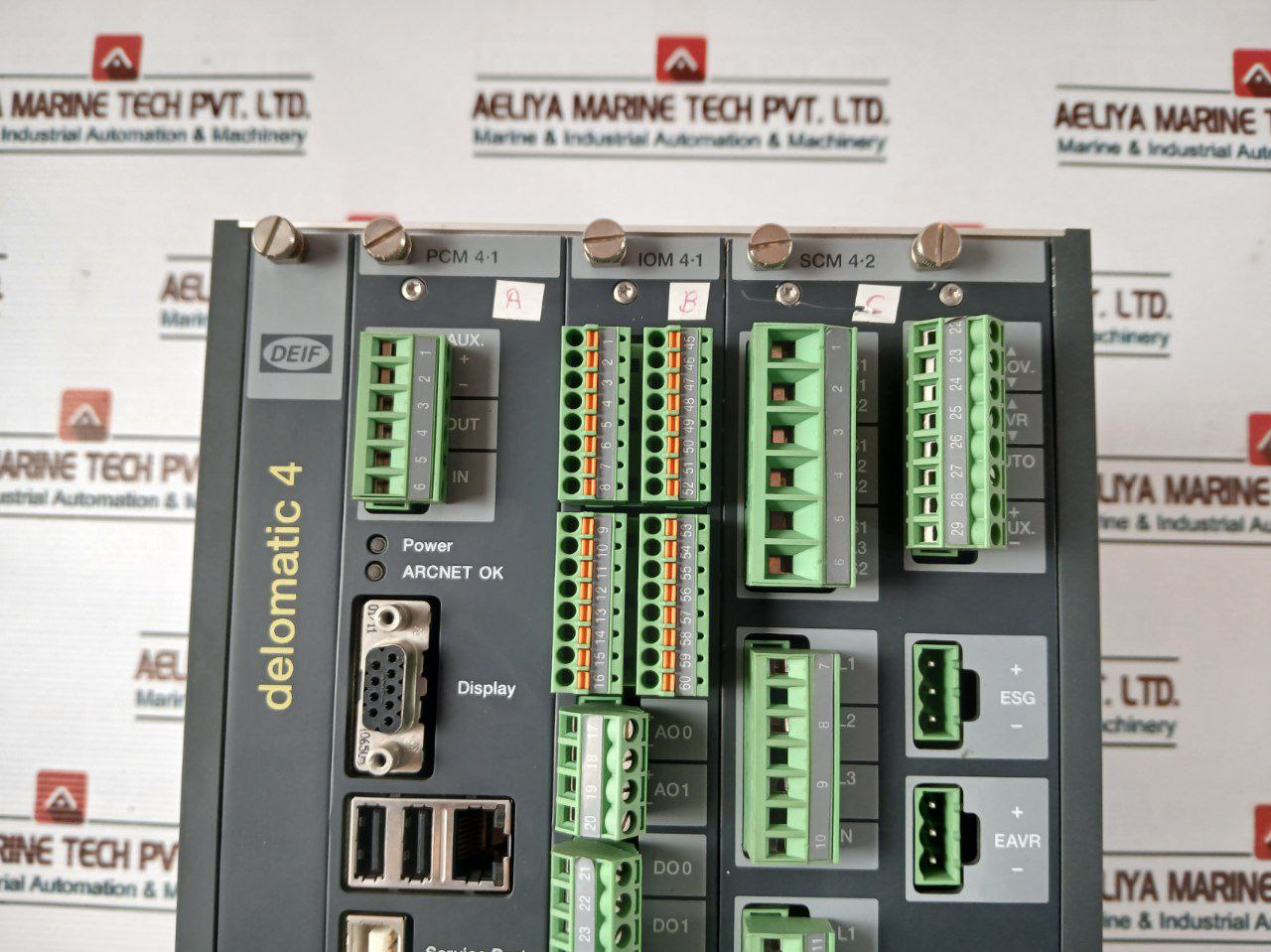 Deif Delomatic 4 Dgu 0002 Generator Control System 24Vdc