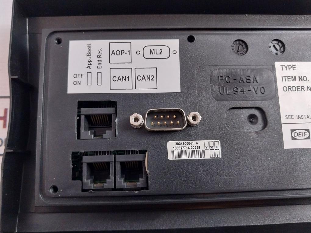 Deif Delomatic 4 Display Unit Du2.1 Dgu-1