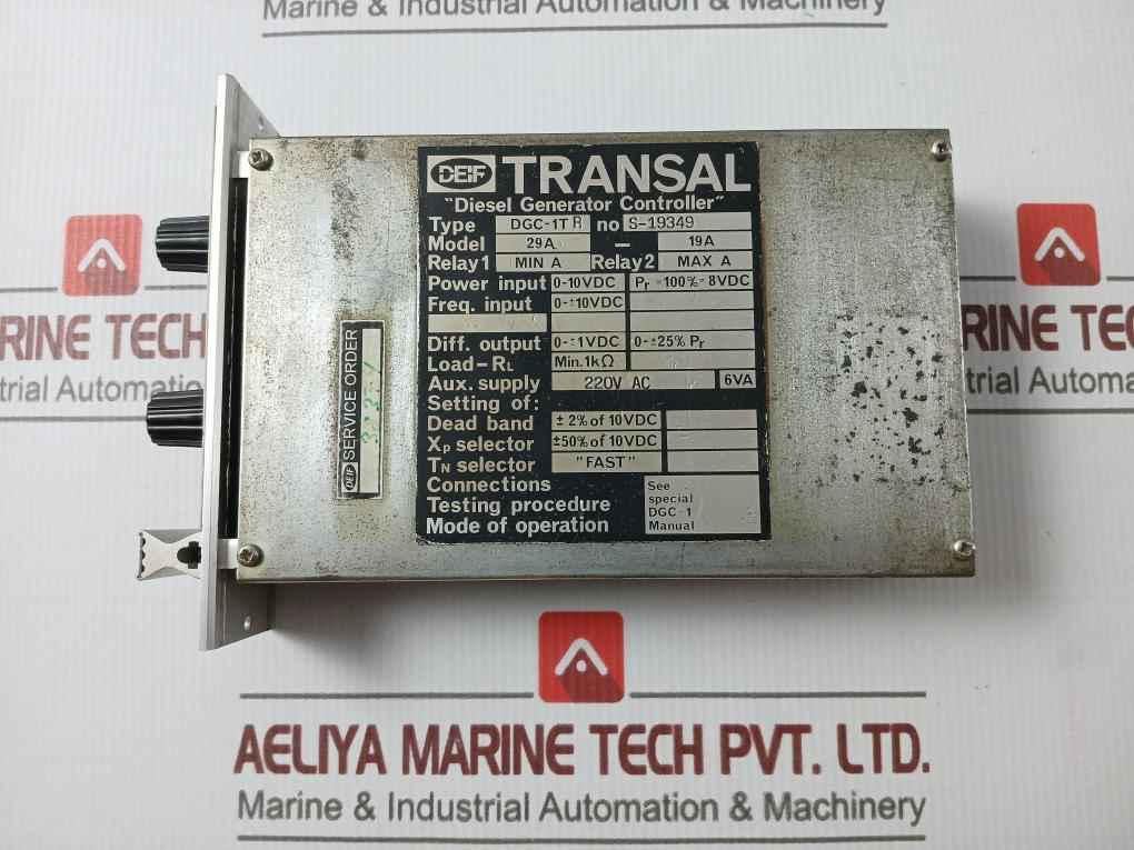 Deif Dgc-1Tr Diesel Generator Controller 29A-19A 0-10Vdc