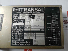 Deif Dgc-1Tr Transal Diesel Generator Controller 29A-19A 220Vac 6Va