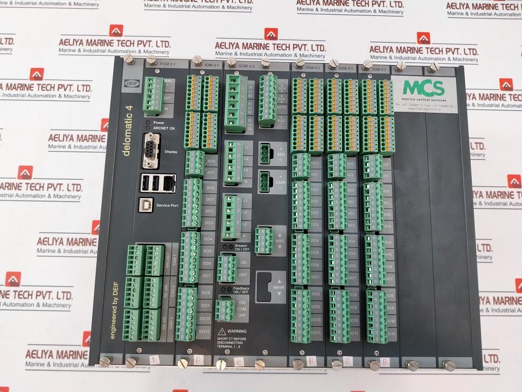 Deif Dgu 0007 Delomatic 4 Generator Control System 100-690 Vac 50/60 Hz