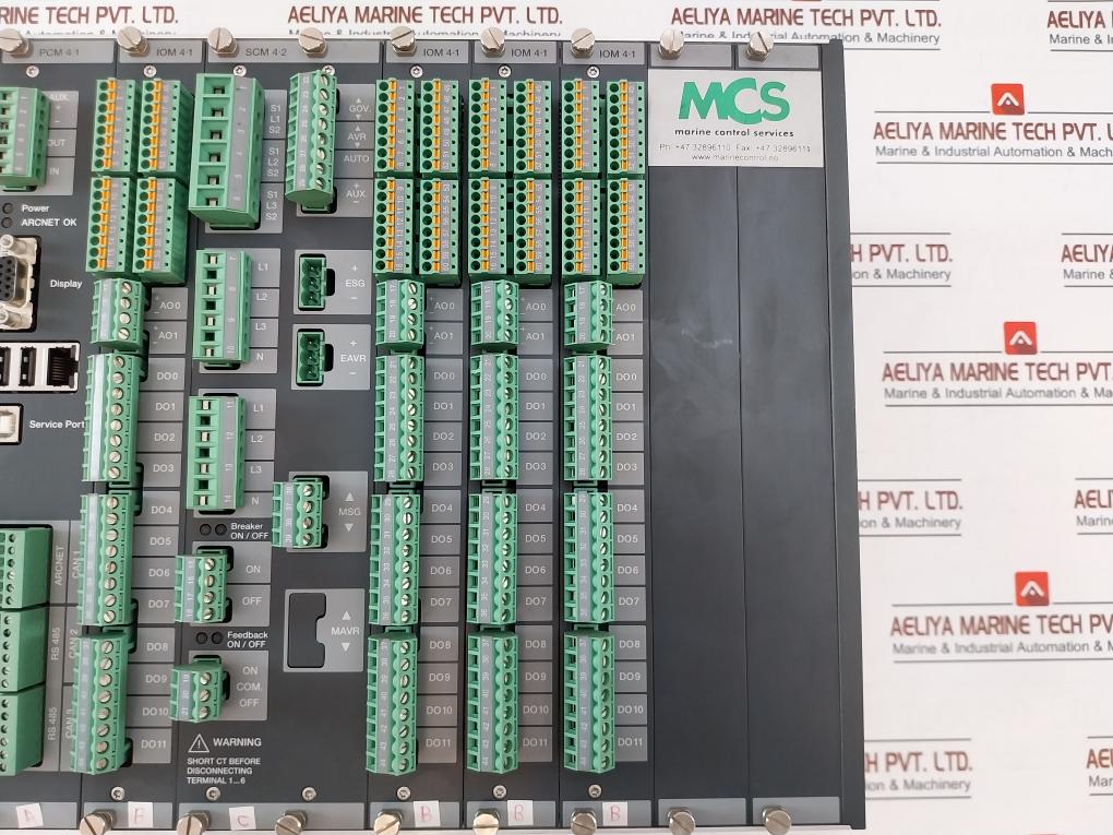 Deif Dgu 0007 Delomatic 4 Generator Control System 100-690 Vac 50/60 Hz