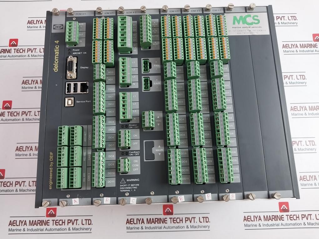 Deif DGU 0008 Delomatic 4 Control Panel 24V DC