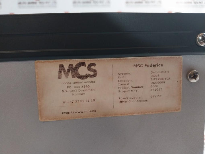 Deif DGU 0008 Delomatic 4 Control Panel 24V DC
