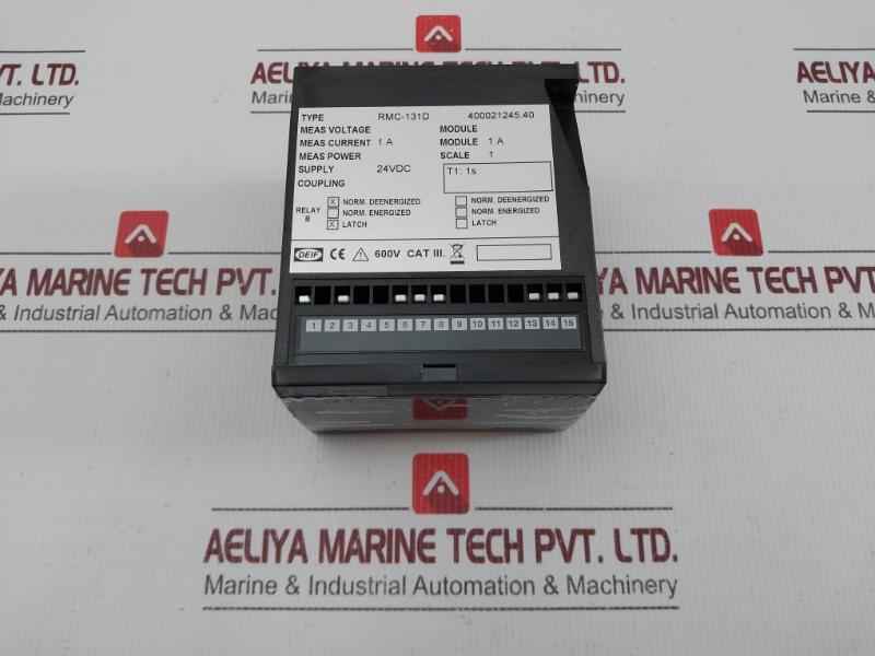 Deif Differential Current Relay 24 Vdc 1A Rmc-131D/2