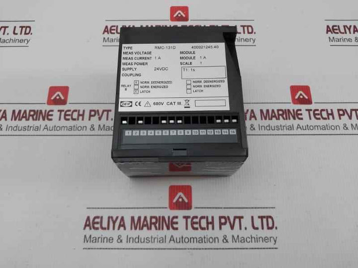 Deif Differential Current Relay 24 Vdc 1A Rmc-131D/2