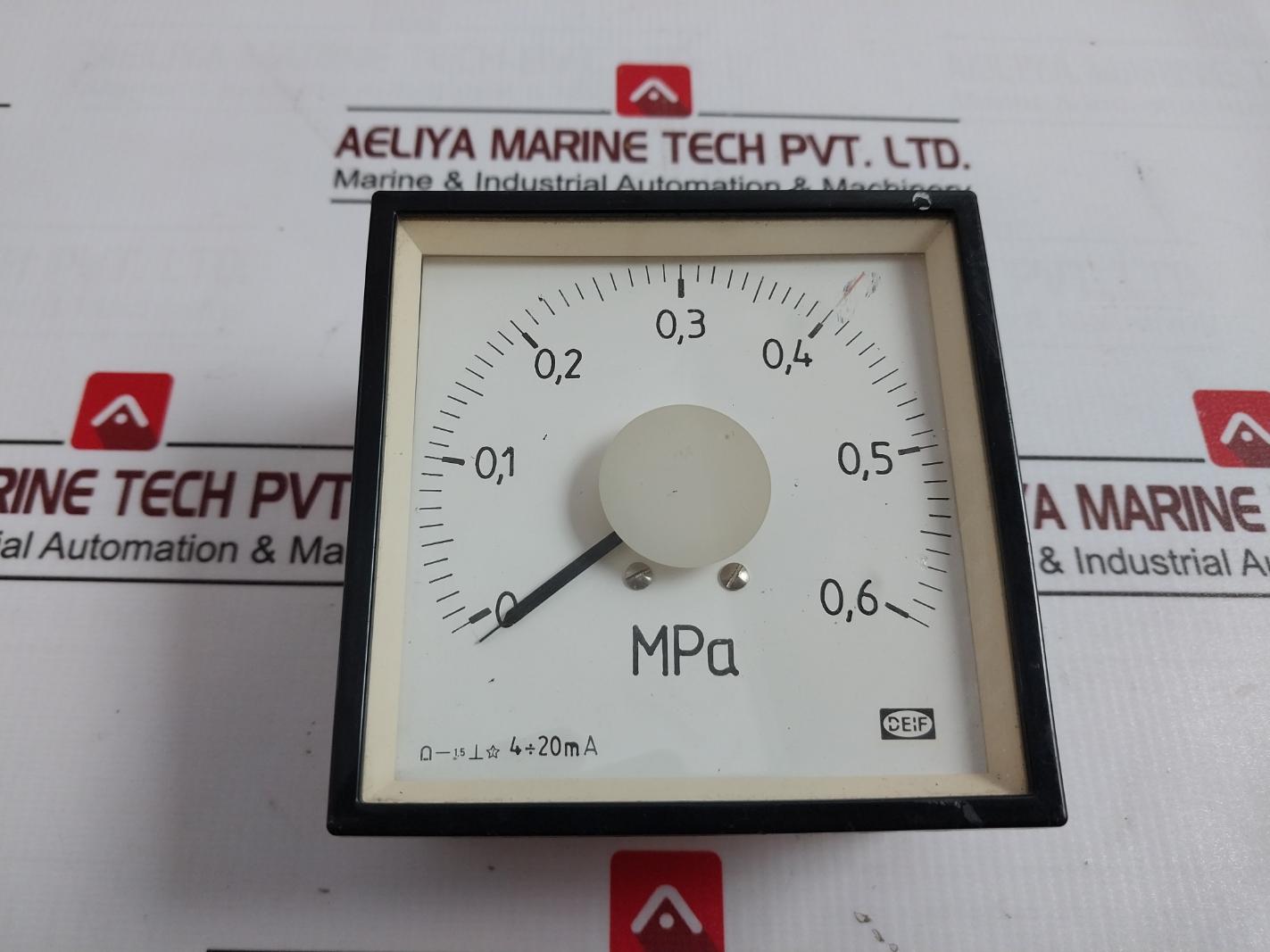 Deif Digital Panel Meter 0-0.6 Mpa 4-20Ma