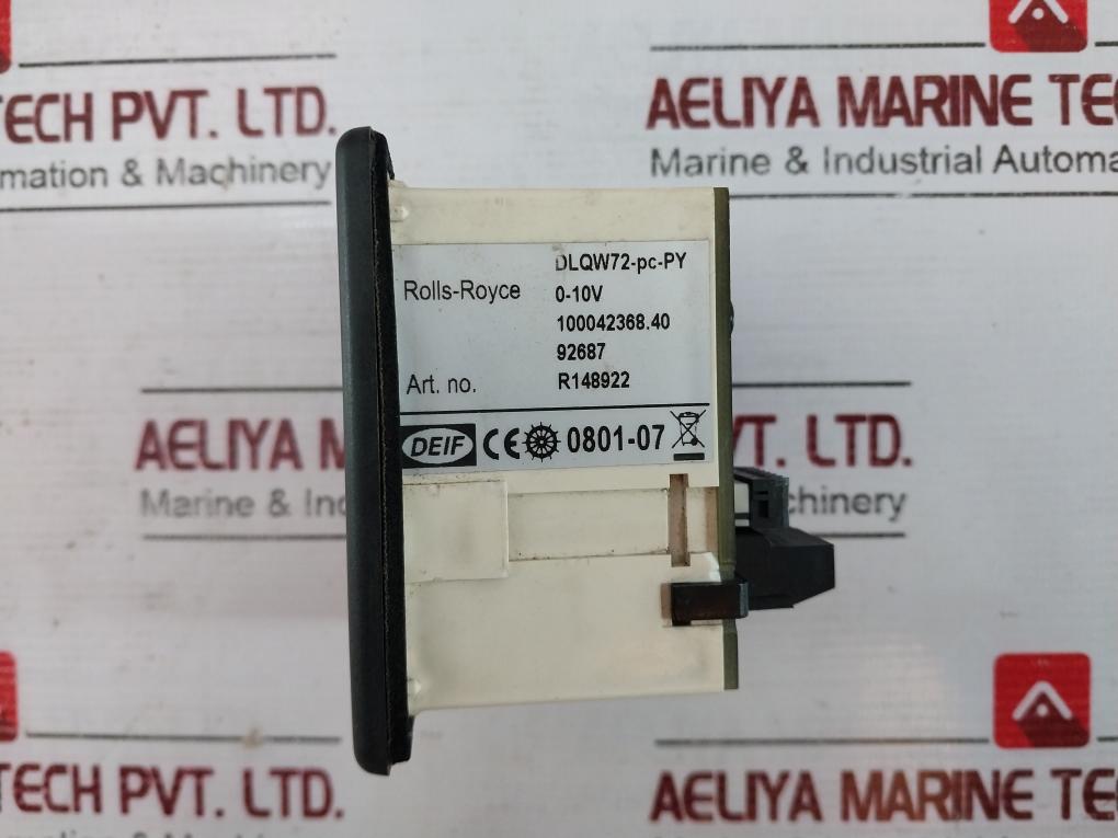 Deif Dlqw72-pc-py Indicator 0-10V 0-100% Kw P32 25300016C 2241100012 A