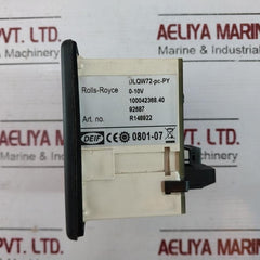Deif Dlqw72-pc-py Indicator 0-10V 0-100% Kw P32 25300016C 2241100012 A