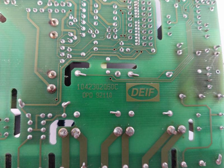 Deif Dpd 92110 Pc Board Printed Circuit 440V/2X20V Controller Kohsel 1042302060C