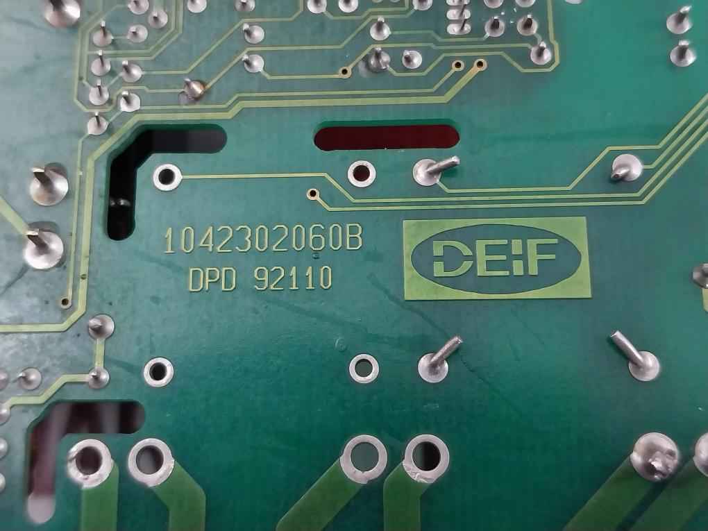 Deif Dpd 92110 Printed Circuit Board 1042302060B