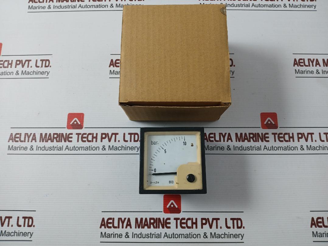 Deif Dq72-x Analog Pressure Meter 0-10 Bar