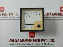 Deif Dq72-x Analog Pressure Meter 0-10 Bar