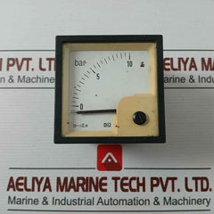 Deif Dq72-x Analog Pressure Meter 0-10 Bar