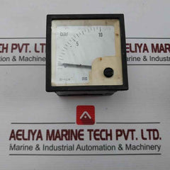 Deif Dq72-x Analog Pressure Meter 0-10 Bar