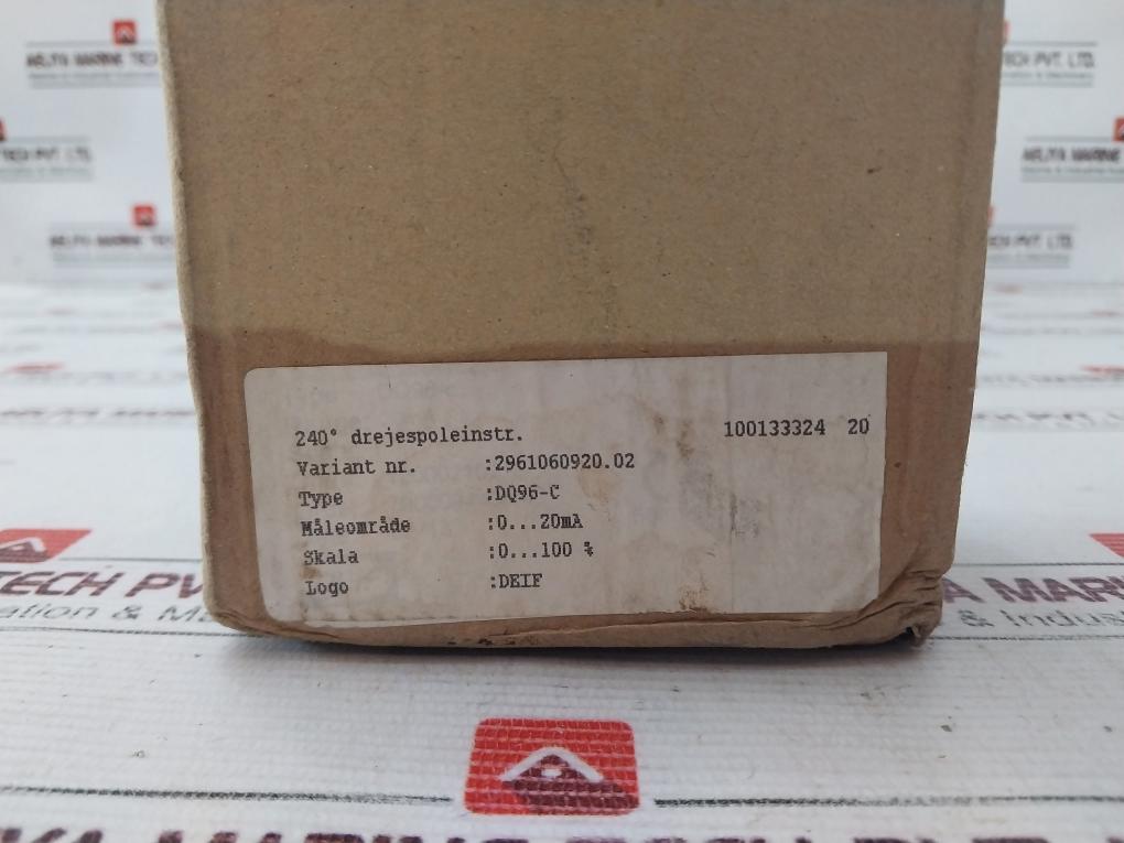 Deif Dq96-c Ac/Dc Current And Voltage Meter 0…20Ma