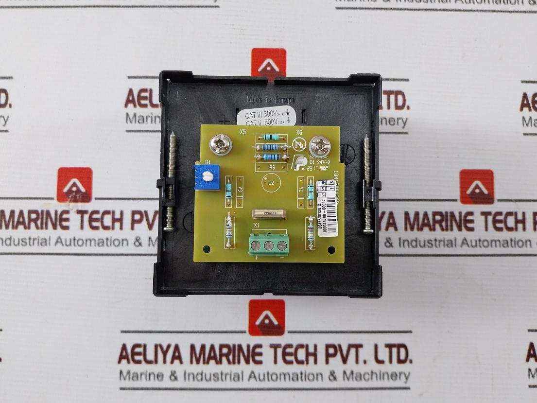 Deif Dq96-c Analog Panel Rpm Meter 0-1000Rpm/0-60X 1000 Rpm 110110908 Ip52