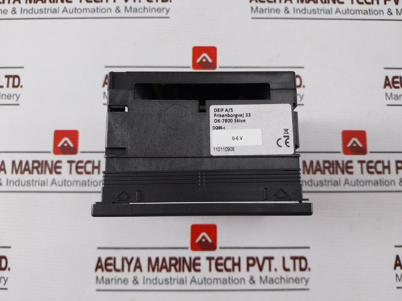 Deif Dq96-c Analog Panel Rpm Meter 0-1000Rpm/0-60X 1000 Rpm 110110908 Ip52