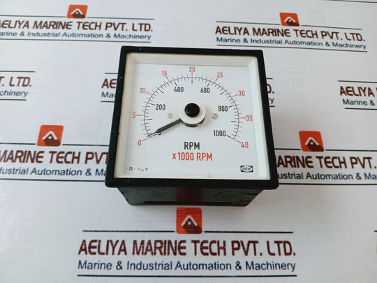 Deif Dq96-c X1000Rpm Meter