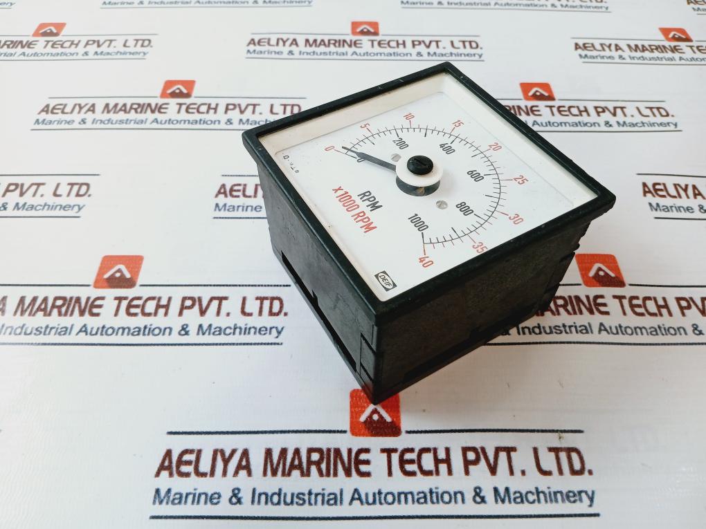 Deif Dq96-c X1000Rpm Meter
