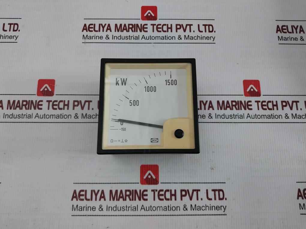 Dq96-x Kilowatt Meter -150-0-1500 Kw Deif