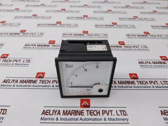 Deif Dq96-x Panel Meter 0-15 Bar