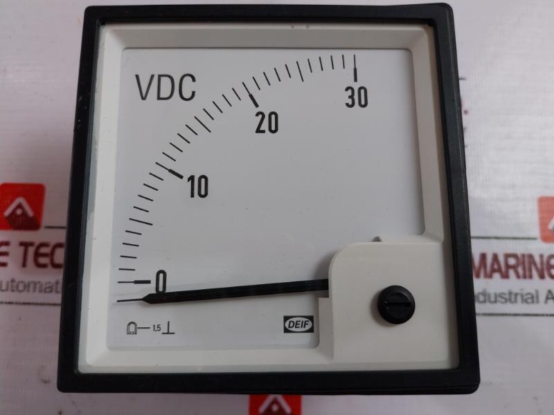 Deif Dq96-x Panel Meter For Temperature Cat Iii 300v Max