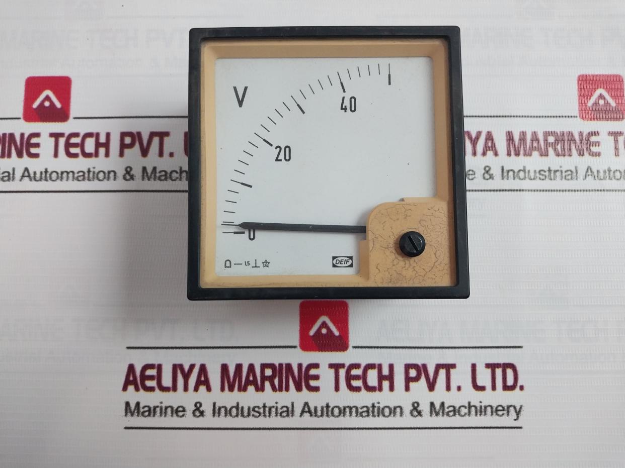Deif Dq96-x Voltmeter 0-40/50 V 1.5
