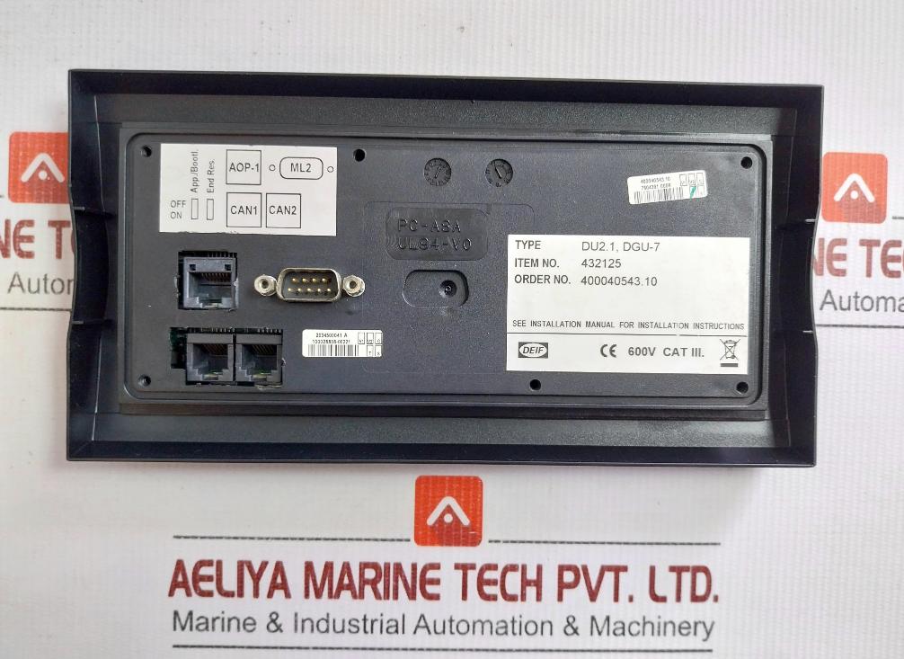 Du2.1, Dgu-7 Generator Control Power Regulator Delomatic 4 Deif