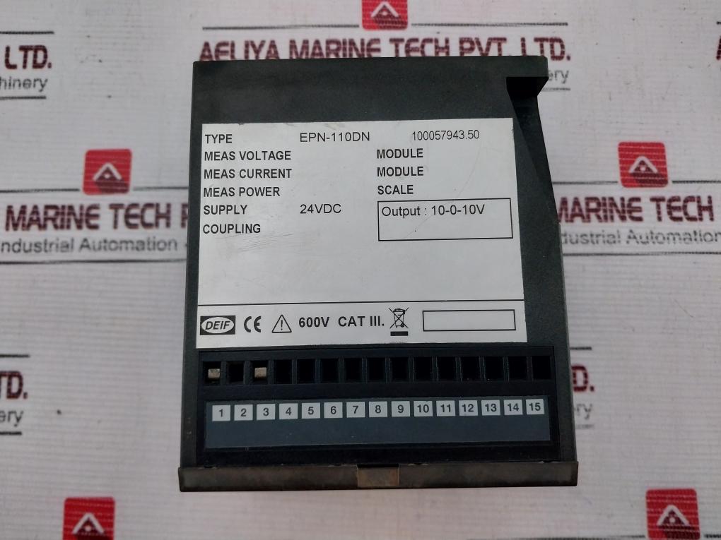 Deif EPN-110DN Uni-Line Electronic Potentiometer 24VDC