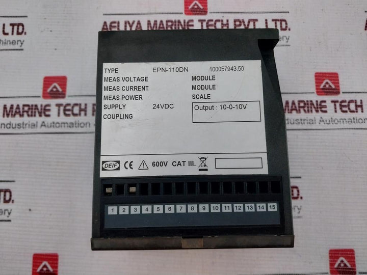 Deif EPN-110DN Uni-Line Electronic Potentiometer 24VDC