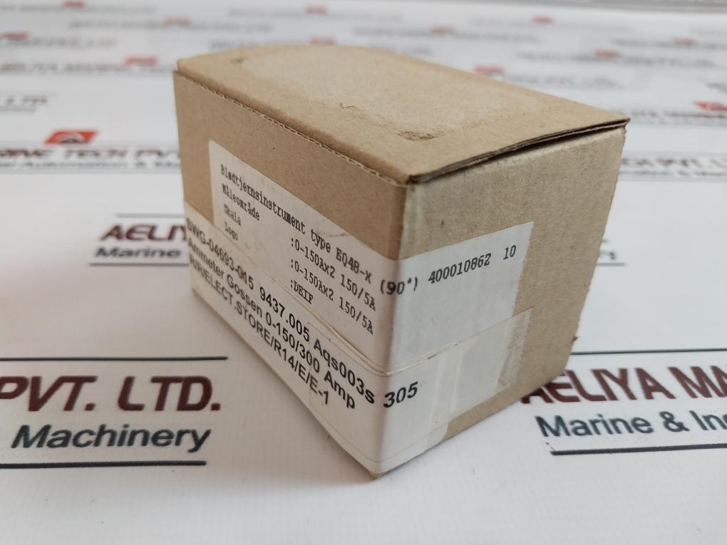 Deif Eq48-x Ammeter 0-150Ax2 150/5A