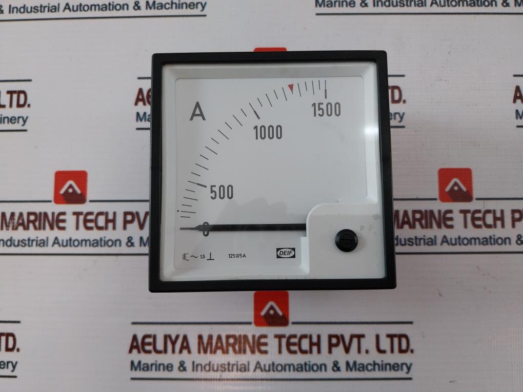 Deif Eq96-x Analog Ammeter 0-1500A