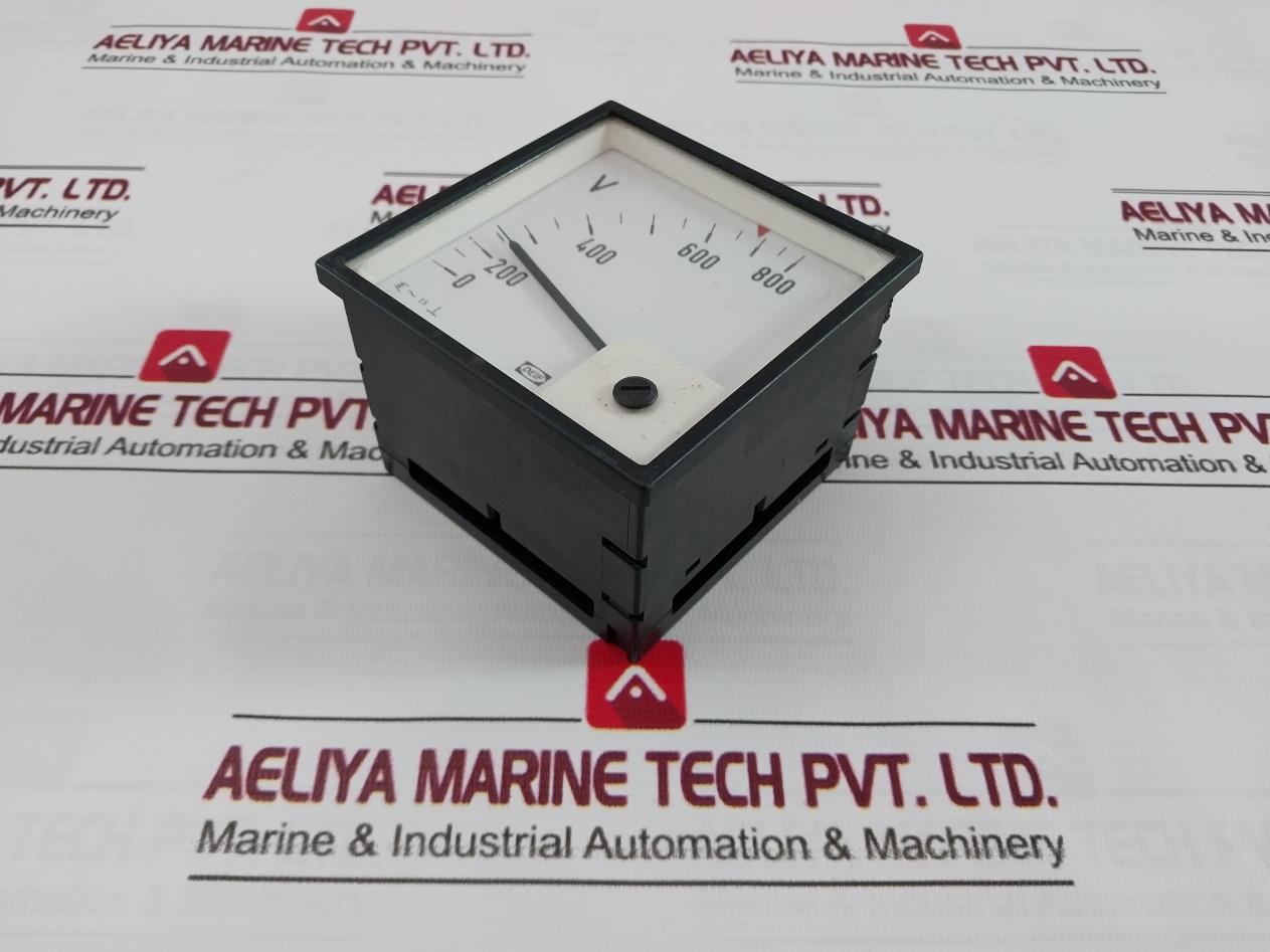 Deif Eq96-x Analog Voltmeter 600V Max 0-800V
