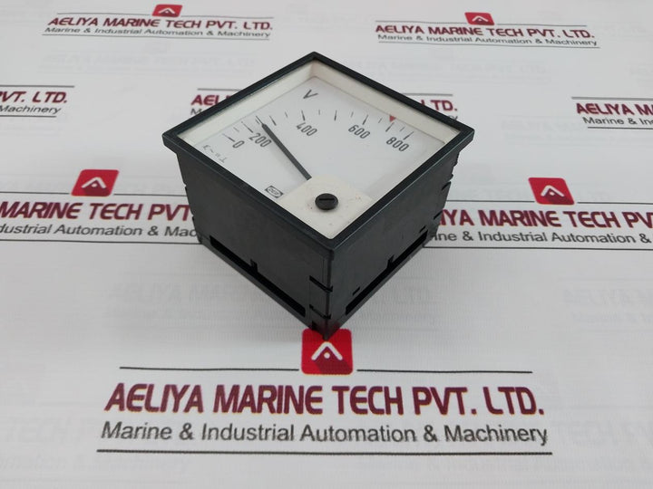 Deif Eq96-x Analog Voltmeter 600V Max 0-800V