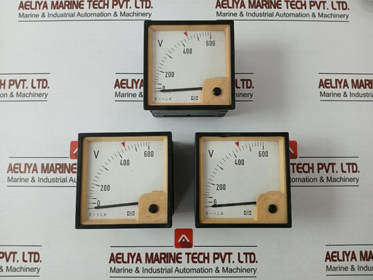 Deif Eq96-x Analogue Voltmeter 0-600V 810557