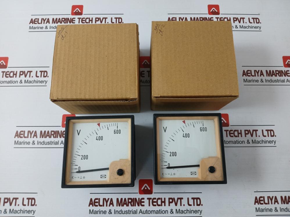 Deif Eq96-x Analogue Voltmeter 0-600V 810557