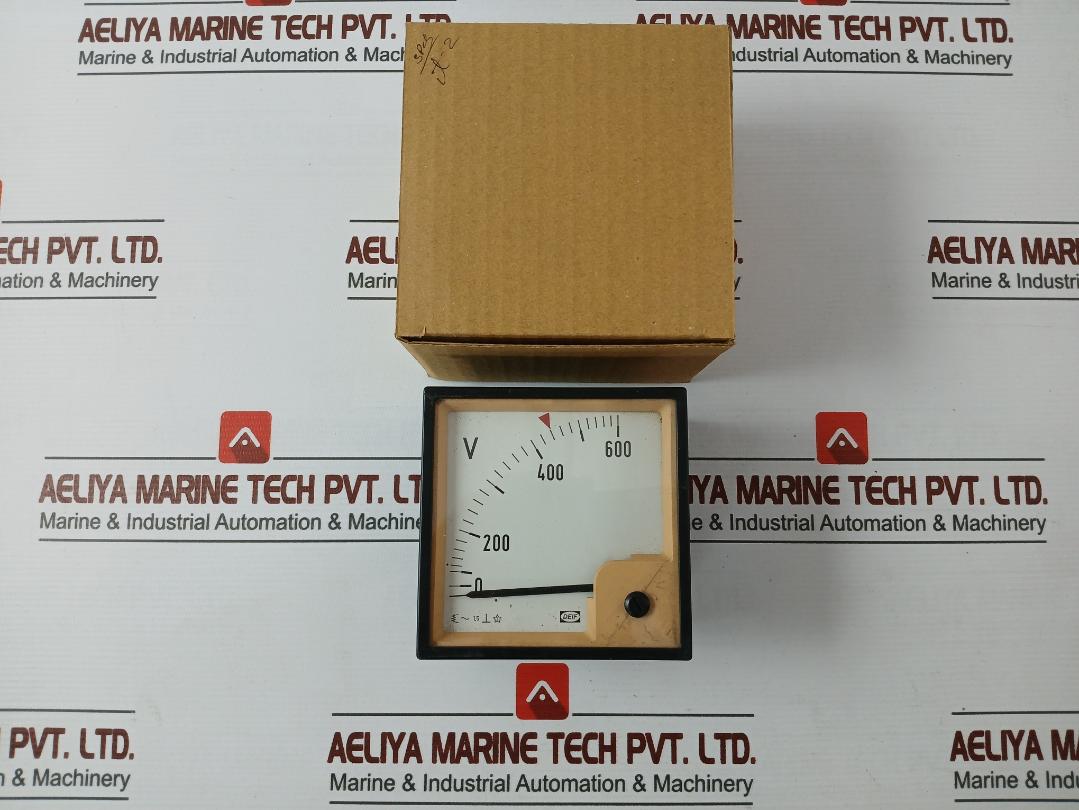 Deif Eq96-x Analogue Voltmeter 0-600V 810557
