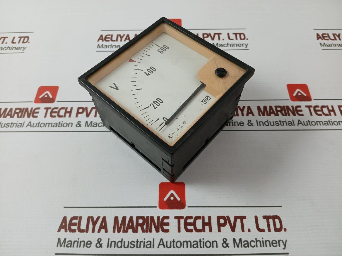 Deif Eq96-x Analogue Voltmeter 0-600V 810557
