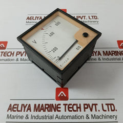 Deif Eq96-x Analogue Voltmeter 0-600V 810557