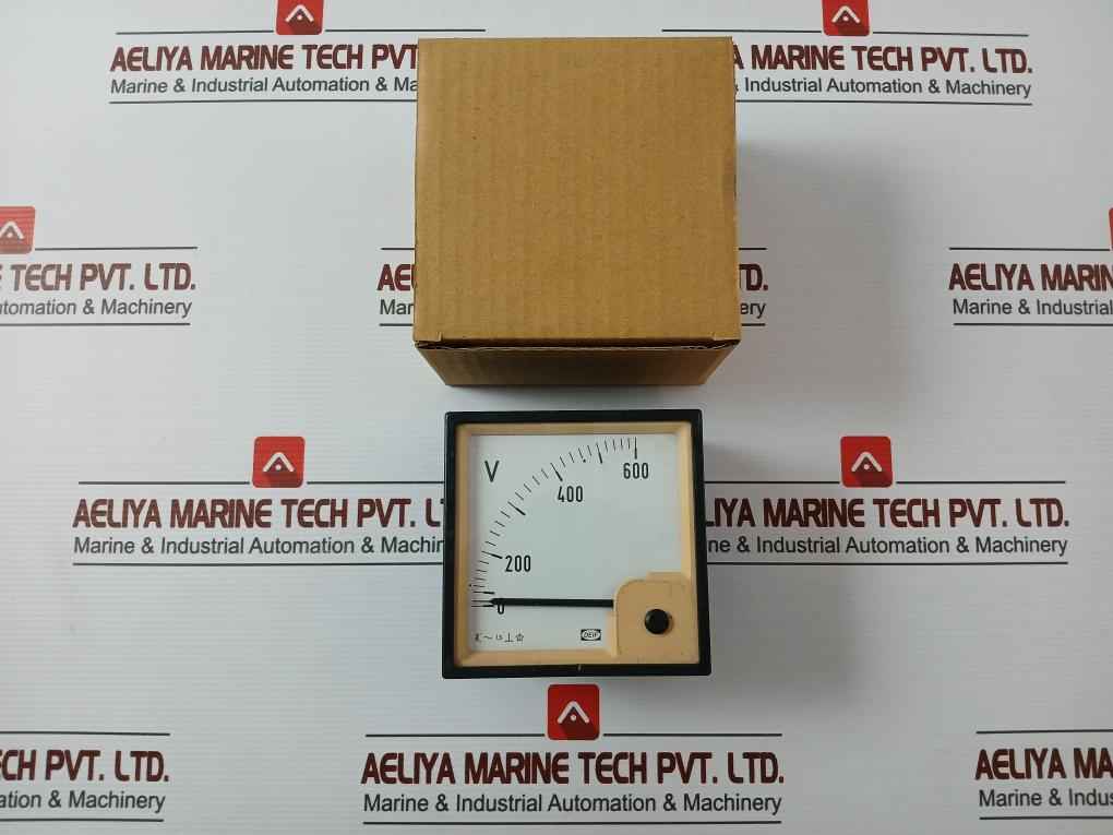 Deif Eq96-x Analogue Voltmeter 600V