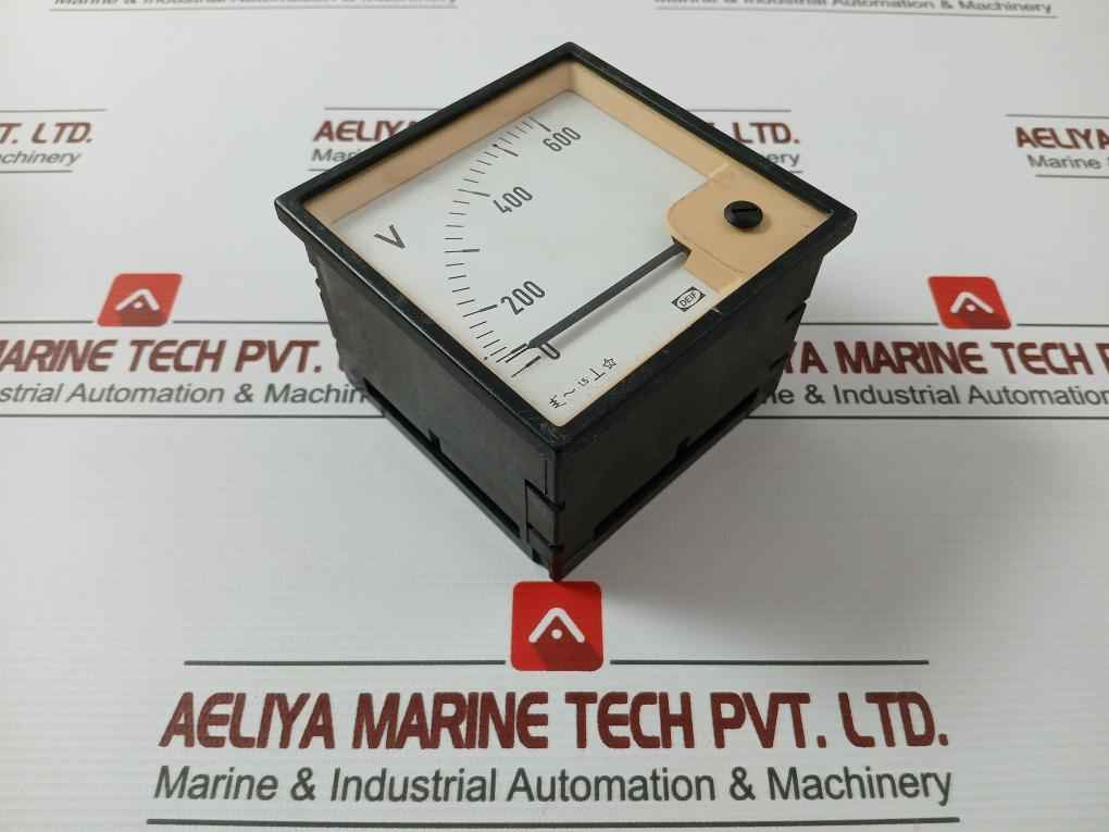 Deif Eq96-x Analogue Voltmeter 600V