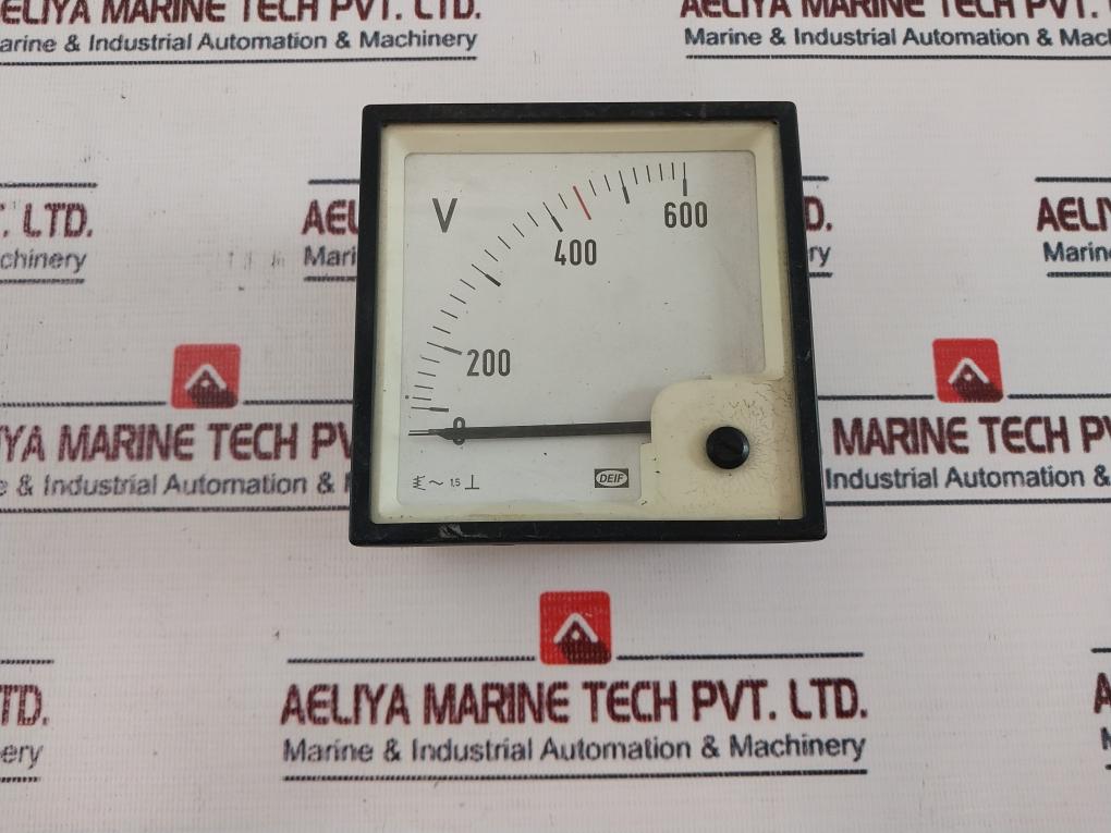 Deif Eq96-x Voltmeter 1200023010C 0-600V