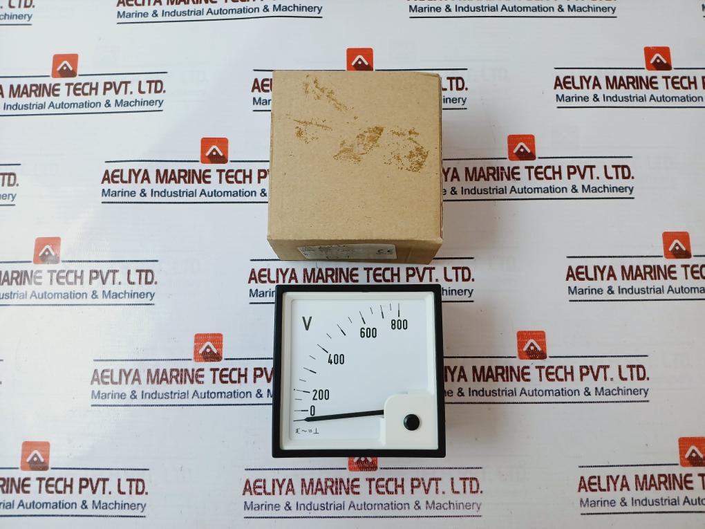 Deif Eq96 Analog Voltage Meter 800V